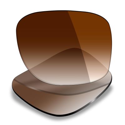 Mryok UV400 Replacement Lenses Compatible with Costa Del Mar Fathom Sunglasses, HD Polarized, UV Protection, Impact Resistant & Perfectly Fit - Brown Gradient Tint