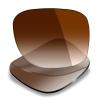 Mryok UV400 Replacement Lenses Compatible with Costa Del Mar Fathom Sunglasses, HD Polarized, UV Protection, Impact Resistant & Perfectly Fit - Brown Gradient Tint view 1