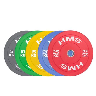 HMS Unisex's 17-61-023 5907695520705 OLIMPIC Bumper Plate, Blue, One Size