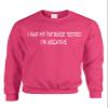 ALLNTRENDS Adult Sweatshirt Had My Patience Tested I'm Negative Sarcastic Top (3XL, Heliconia Pink)