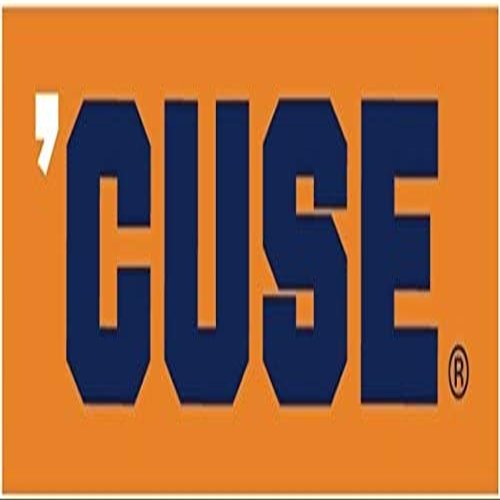 7 Inch Cuse Logo Syracuse University Orange SU Removable Wall Decal Sticker Art NCAA Home Room Decor 7 by 2 Inches