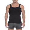 2(X)IST Men's Essential Cotton Square Cut Tank 2-Pack Deep Black view 2