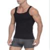 2(X)IST Men's Essential Cotton Square Cut Tank 2-Pack Deep Black view 4