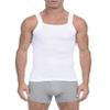 2(X)IST Men's Essential Cotton Square Cut Tank 2-Pack Pure White view 2