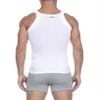 2(X)IST Men's Essential Cotton Square Cut Tank 2-Pack Pure White view 3