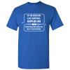UGP Campus Apparel If I'm Ever On Life Support Unplug Me - Funny Sarcastic Computer Nerd Geek Humor T Shirt - 2X-Large - Royal view 1
