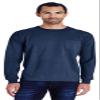 5.5 oz 100% Ringspun Cotton Garment-Dyed Long-Sleeve T-Shirt Pocket 2XL NAVY view 1