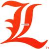2 Inch Letter L Logo University Louisville Cardinals UL UofL Removable Wall Decal Sticker Art NCAA Home Room Decor 2.5 by 2.5 Inches view 1
