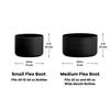 Hydro Flask Bottle Boot  Bottom Protector Sleeve  Silicone Water Bottle Accessory Small Black view 3