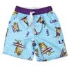 Wes & Willy LSU Tigers Caricature Swim Trunk As Shown view 1