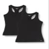 Amazon Essentials Women's Active Workout Quick Dry Tech Stretch Racerback Tank Top (Available in Plus Size), Pack of 2, Black, XX-Large view 1