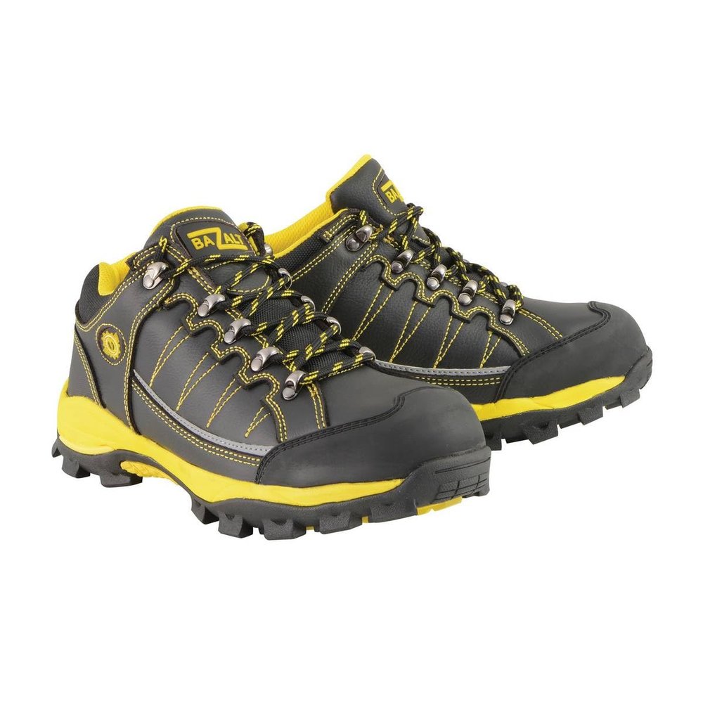Bazalt MBM9120 Mens Black Waterproof FrostProof FullGrain Leather Outdoor Work Shoes - 10