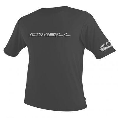 O'Neill Men's Basic Skins Slim Fit Rash Tee 2XLT Graphite (3402IS)