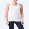 Amazon Essentials Women's Active Workout Quick Dry Tech Stretch Racerback Tank Top (Available in Plus Size), Pack of 2, Black/Bright White, Small view 3