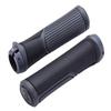 BBB Cycling BHG-96 Cobra Handlebar Grips for Mountain and Road Bikes (Black/Dark Gray) view 1