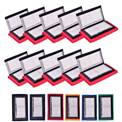 (10 Pack) Careworx Play Wristband (Youth or Adult) with Triple Windows-Great for Tackle,Touch,and Football (Red, Youth)