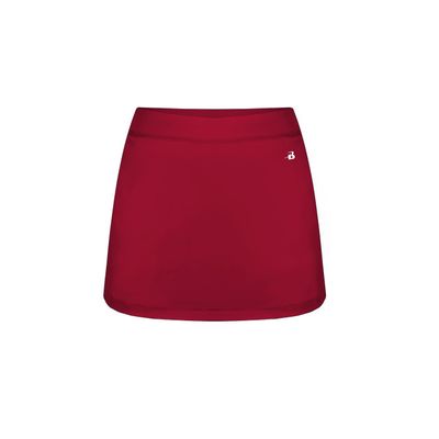 Red Women's Medium Wicking Athletic Skort