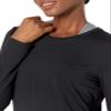 Amazon Essentials Women's Active Quick Dry Tech Stretch Lightweight Long-Sleeve T-Shirt (Available in Plus Size), Black  Original, X-Large view 3
