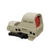 HOLOSUN 510C Multi-Reticle 2 MOA Dot & 65 MOA Circle Open Reflex Sight - Solar FailSafe Shake-Awake, 12 Settings - Red/Green Dot (Red) FDE view 2