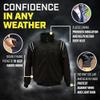 3N2 UMPIRE COLDSTRIKE JACKET, Navy/Red, M (7240-0335-M) view 4