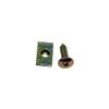 MMG GY6 Gas Scooter Body Fairing Panel Screws and Self MMG Tapper Clips - M4.8x16-50 Count Natural Metal Color view 2