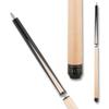 Elite ELBJPBK Break/Jump Pool Cue - Natural Maple with Black Points and Cream Overlay - 20oz view 2