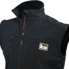 Banded Men's Utility 2.0 Vest | Warm Wind-Blocking Water-Resistant Hunting Softshell with TEC Fleece Lining & Storage Pockets, Black, X-Large view 2