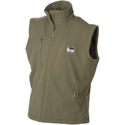 Banded Men's Utility 2.0 Vest | Warm Wind-Blocking Water-Resistant Hunting Softshell with TEC Fleece Lining & Storage Pockets, Spanish Moss, X-Large