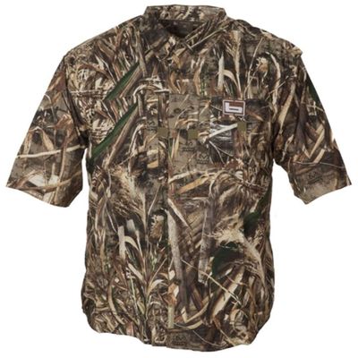 Banded Lightweight Hunting Short Sleeve Shirt Moisture-Wicking, Quick-Dry, Breathable Outdoor Apparel (US, Alpha, Medium, Regular, Regular, Max)