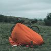Lifesystems Ultralight Two Person Compact Emergency Storm Survival Shelter for Hiking and Mountaineering, Orange, 140 x 90 x 45 cm view 3