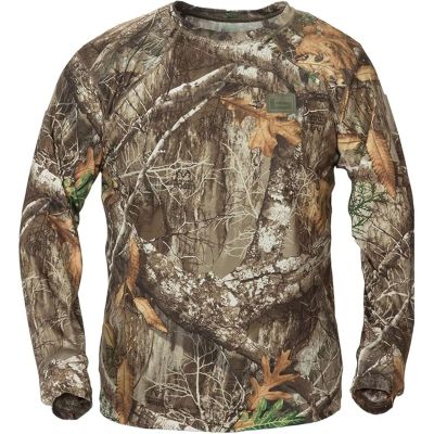 Banded Tec Stalker Mock Shirt  Lightweight, Breathable, Moisture-Wicking Hunting Performance Shirt (US, Alpha, Medium, Regular, Regular, Edge Frame)