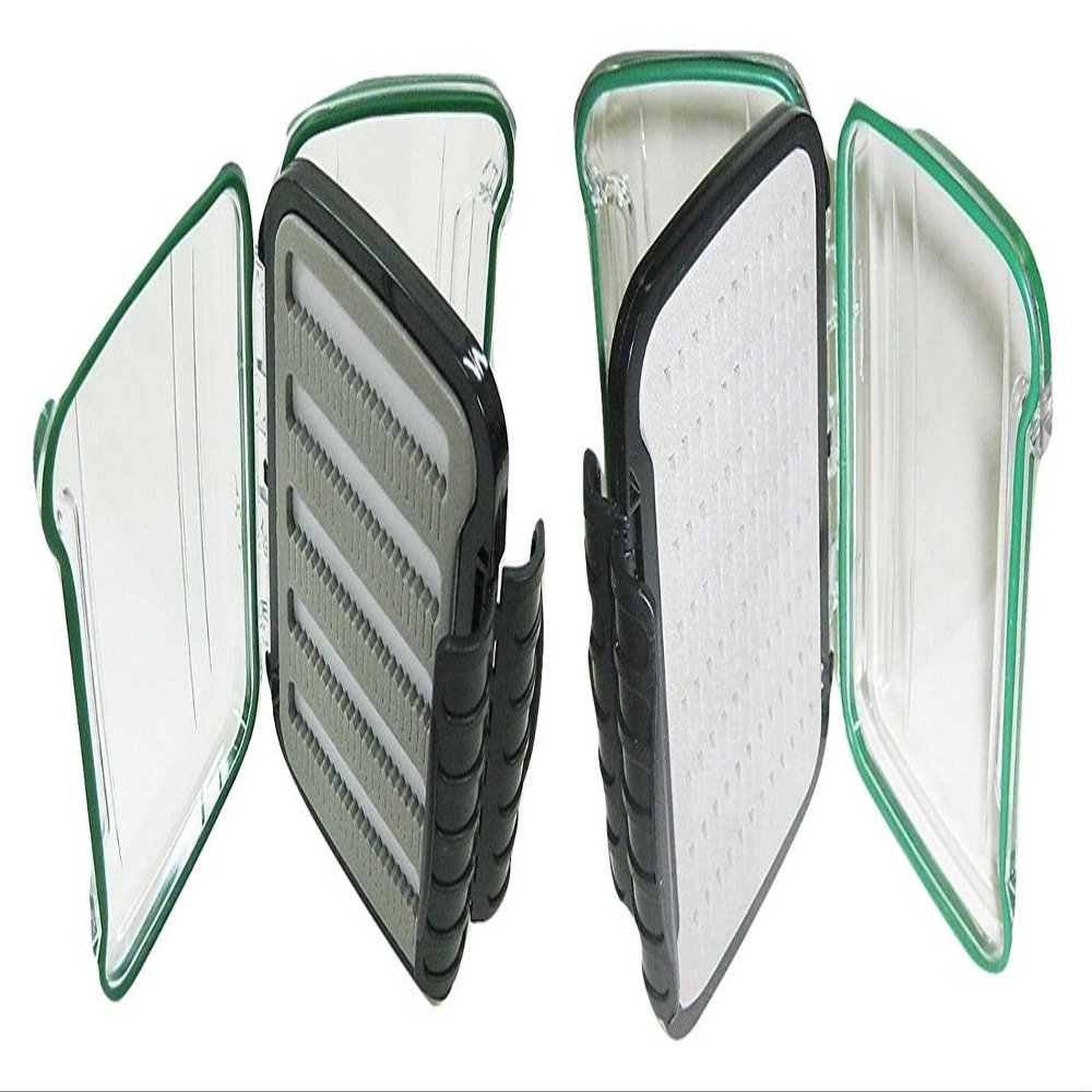 KUFA Sportswaterproof Fly Fishing Box 2 Pack Combo F226F228 (5"X4"X1-5/8)