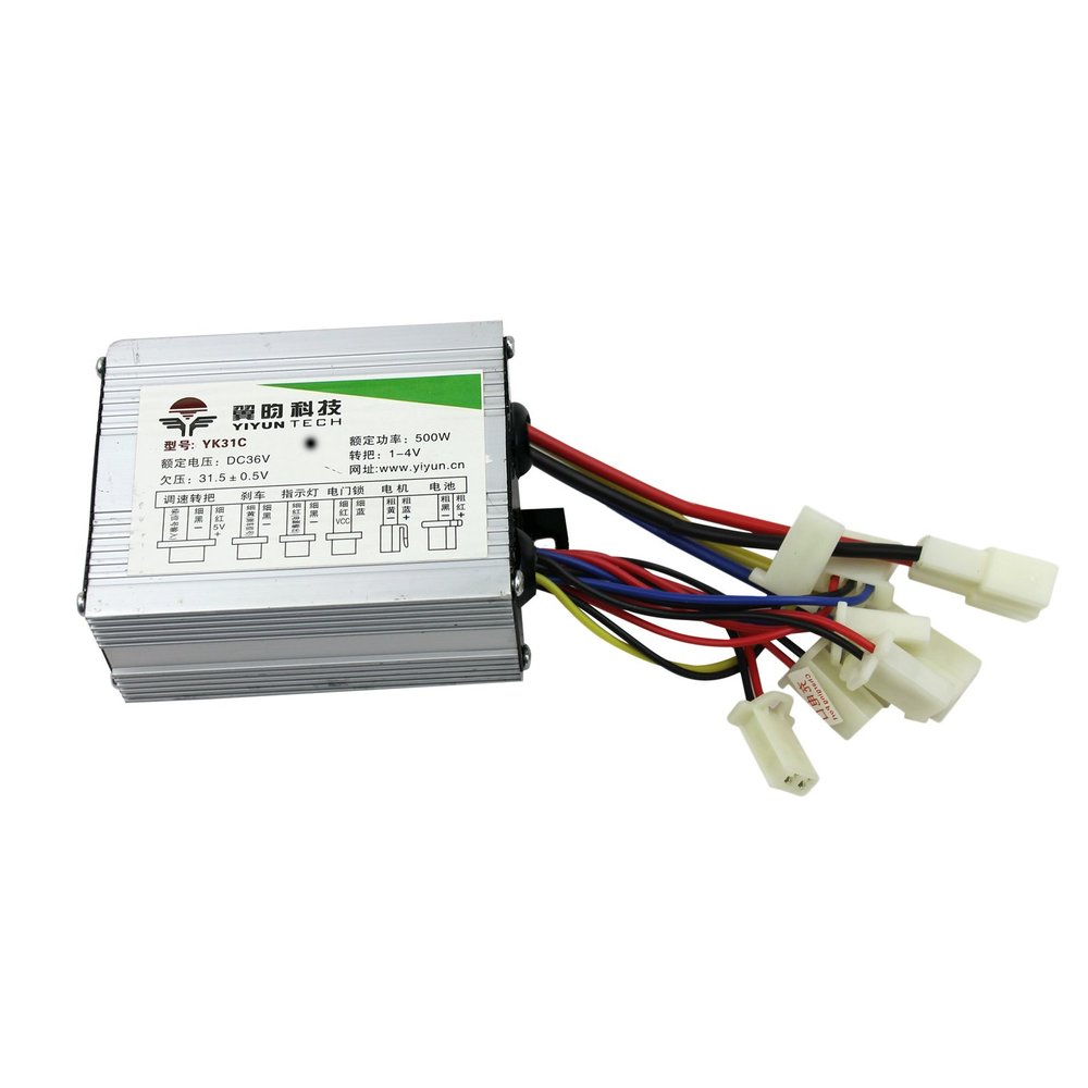 Motor Brush Speed Controller for Electric Bike Bicycle Scooter 36V 500W