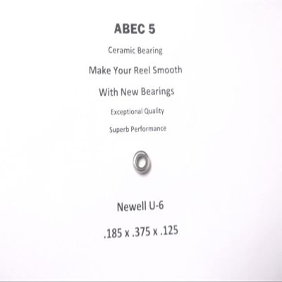 ell Reel Part S 550 3.2 U-6 ABEC 5 Ceramic Bearing .185 x .375 x .125#17