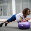 Urban Fitness Unisex's 500kg Burst Resistance Swiss Ball, Purple-55cm, 55cm view 2