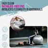 Urban Fitness Unisex' s 500kg Burst Resistance Swiss Ball, Silver-75cm, 75cm view 4