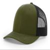 LogoUp Richardson 112 Trucker Snapback - Loden/Black view 1
