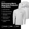 Denali Performance Fishing Mens Teaser UPF 50+ ProtectUV Mega Solar Snook (White, XXX-Large) view 4