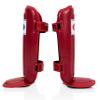 Fairtex SP3 Muay Thai Shin Guards for Men, Women, Kids | MMA Training, Kickboxing | Premium, Lightweight & Durable |Avoid shin splints During Training, Sparring - Large, Red view 3
