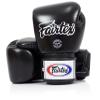 Fairtex BGV1BR Muay Thai Boxing Breathable Gloves for Men, Women, Kids | MMA Gloves, Kickboxing, Gym, Workout | Premium Quality, Light Weight & Shock Absorbent 14 oz Boxing Gloves-Black view 1