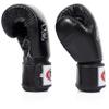 Fairtex BGV1BR Muay Thai Boxing Breathable Gloves for Men, Women, Kids | MMA Gloves, Kickboxing, Gym, Workout | Premium Quality, Light Weight & Shock Absorbent 14 oz Boxing Gloves-Black view 4