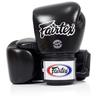 Fairtex BGV1BR Muay Thai Boxing Breathable Gloves for Men, Women, Kids | MMA Gloves, Kickboxing, Gym, Workout | Premium Quality, Light Weight & Shock Absorbent 8 oz Boxing Gloves-Black view 1
