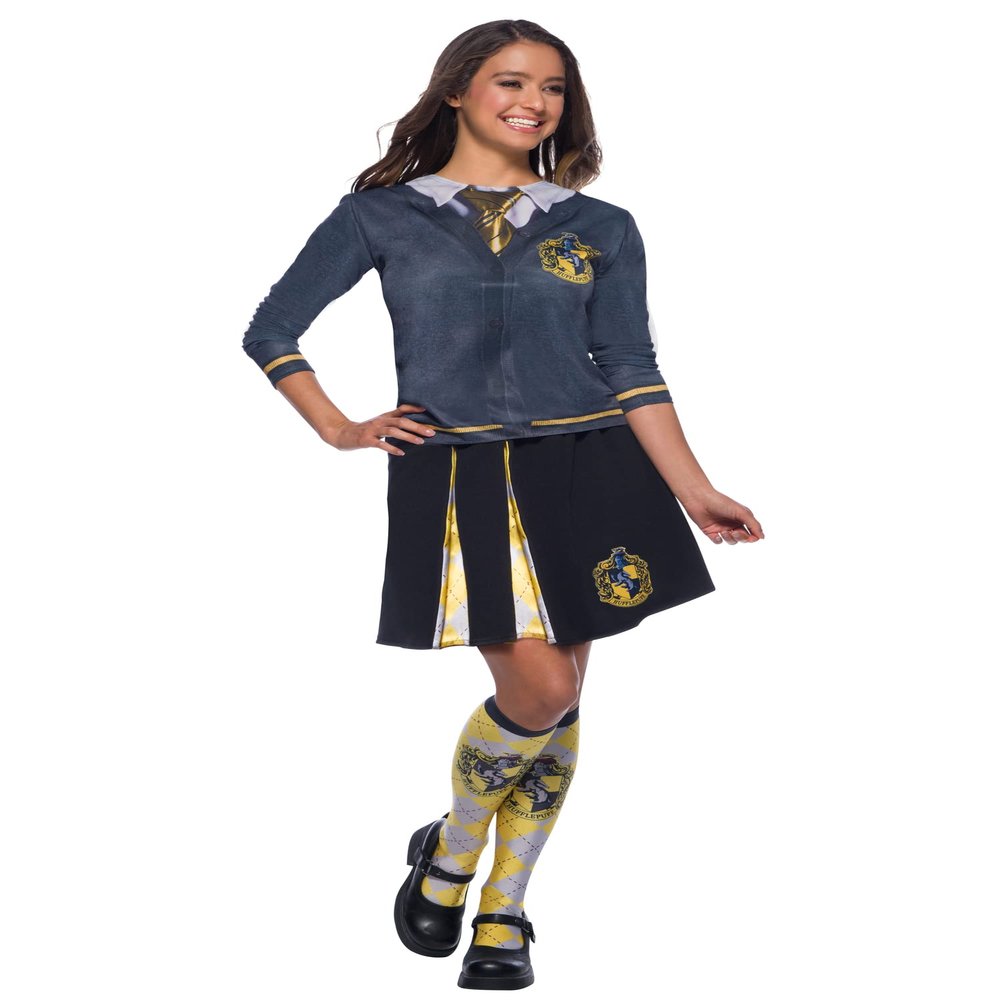 Rubie's Adult Hufflepuff Harry Potter Costume Top, Large