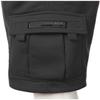 Guytalk Men's Solid Fleece Cargo Sweat Shorts Small Charcoal view 3