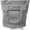 Guytalk Men's Solid Fleece Cargo Sweat Shorts 3XL Grey view 3