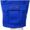 Guytalk Men's Solid Fleece Cargo Sweat Shorts 4XL RoyalBlue view 3