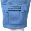 Guytalk Men's Solid Fleece Cargo Sweat Shorts 4XL SkyBlue view 3