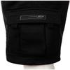 Guytalk Men's Solid Fleece Cargo Sweat Shorts XL Black view 3