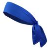 Kenz Laurenz Headbands Tie on Headband for Women Men Running Athletic Hair Head Band Elastic Sports, Basketball, Stetchy Yoga Workout Sweatbands Adjustable Non-Slip Moisture Wicking (Blue) view 1