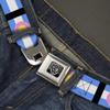 Buckle-Down Seatbelt Belt - Colorado Flags Pastel - 1.0" Wide - 20-36 Inches in Length view 2